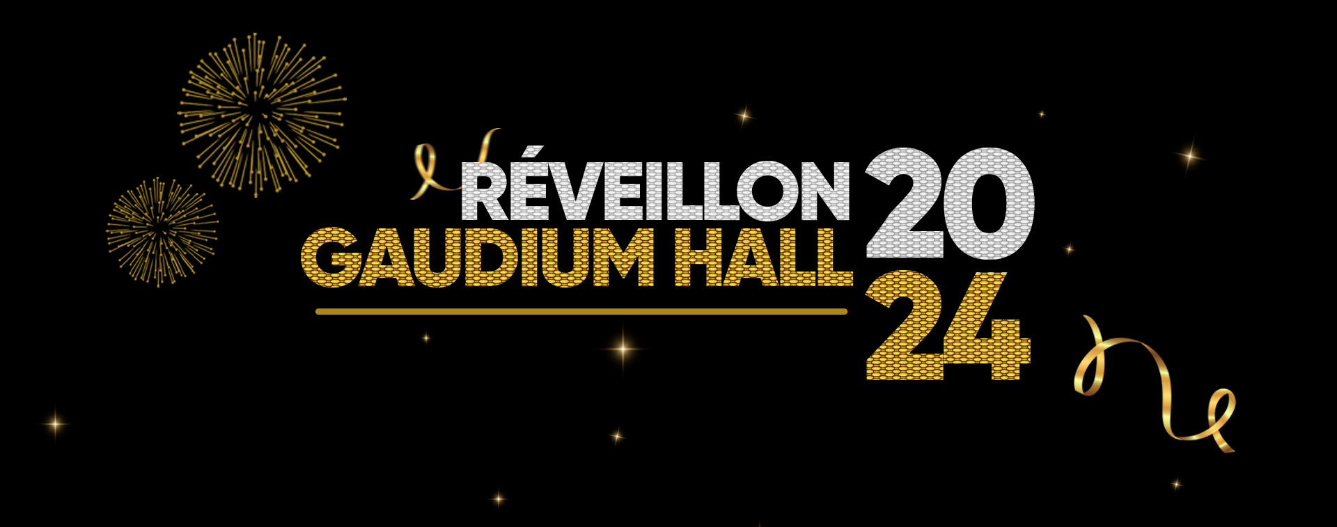 Reveillon Gaudium hall 